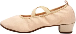 AOQUNFS Womens Latin Dance Shoes Close Toe Ballroom Dance Practice Shoes