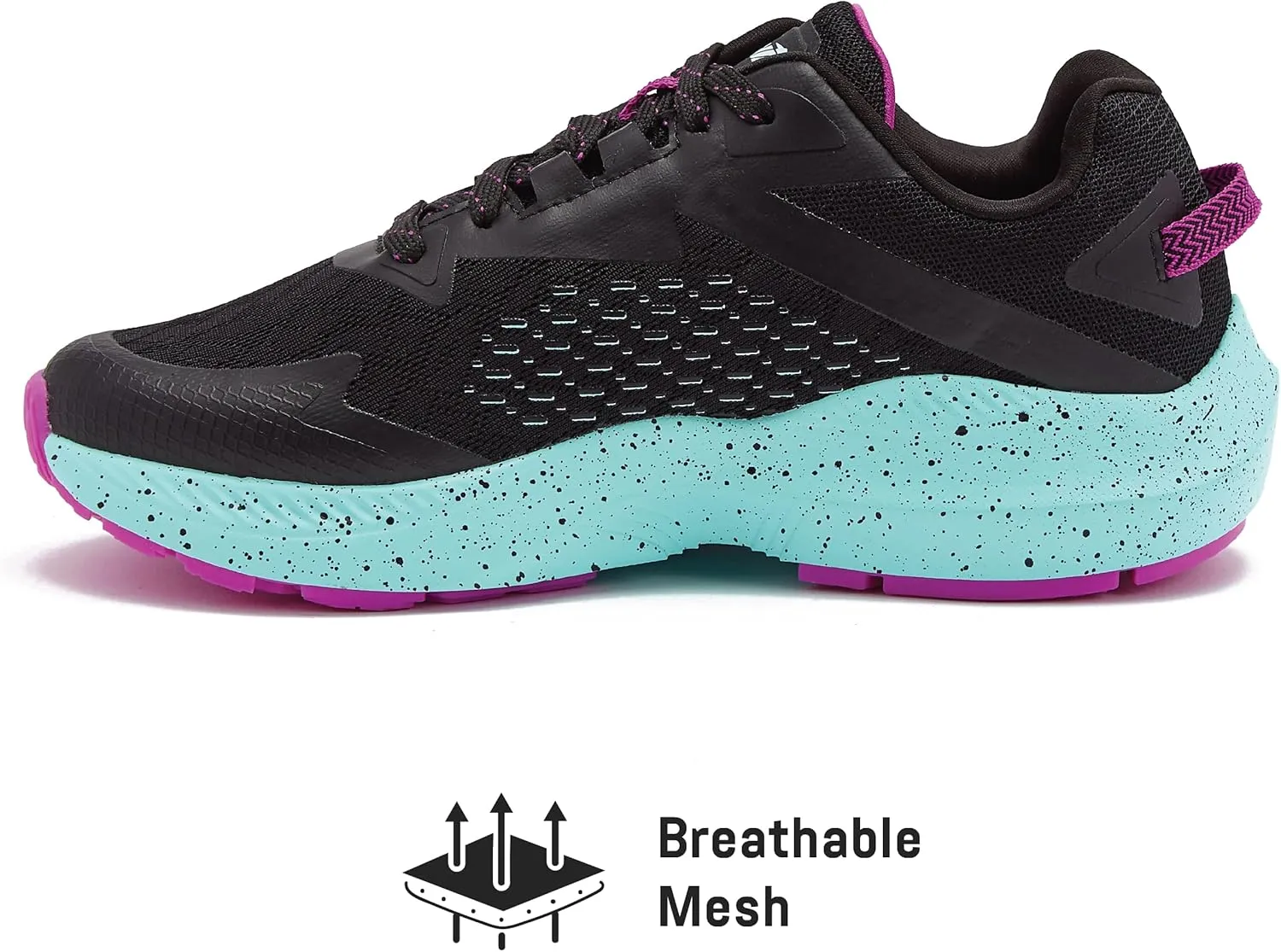 Avia Storm Womens Running Shoes with Lightweight Breathable Mesh - Pink, Black, Purple or Blue