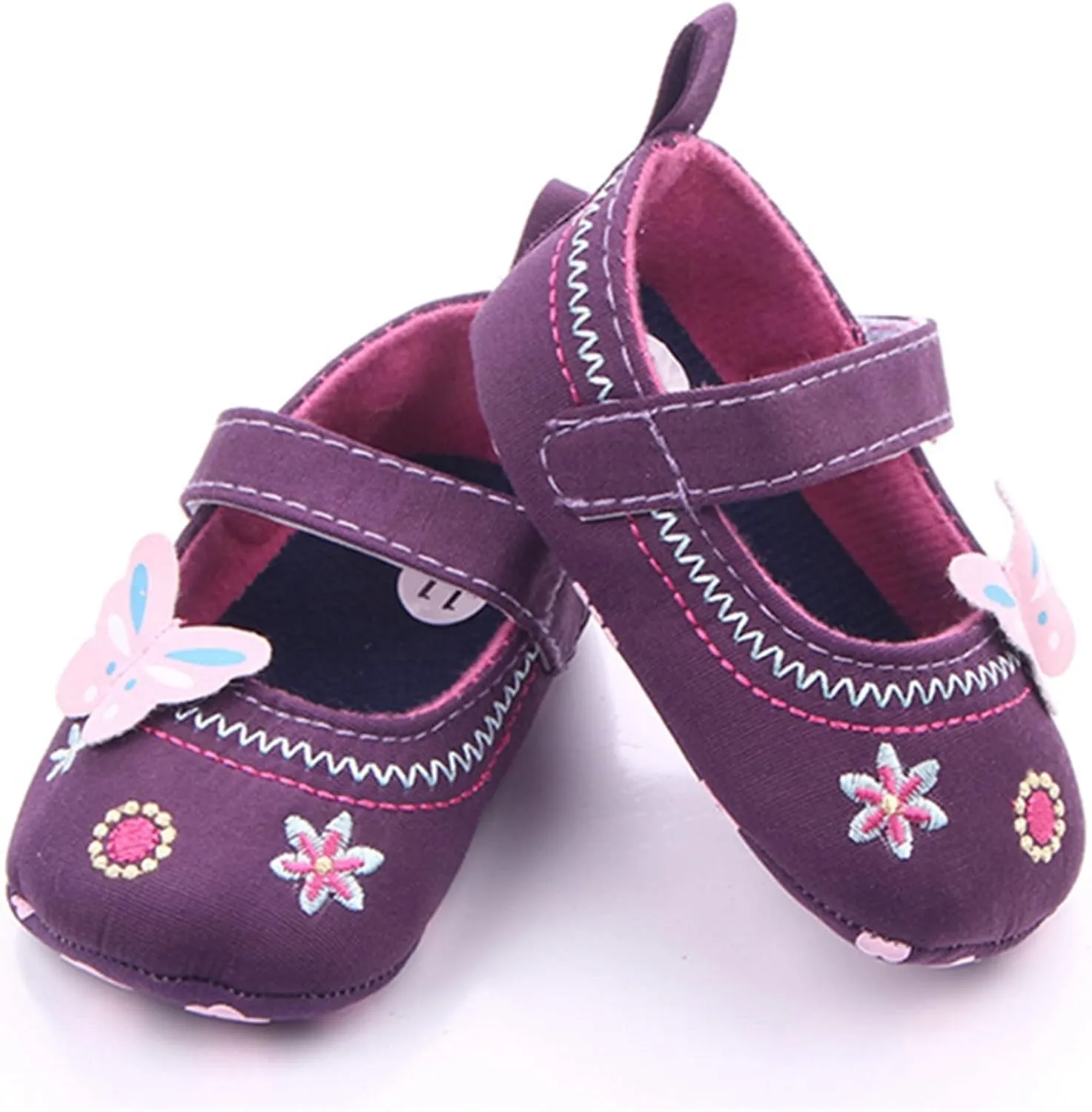 Baby Girls Soft Sneaker Cute Bow Flower Loafers Sport Shoes Summer Casual Sandals Toddler Cotton First Walking Shoes