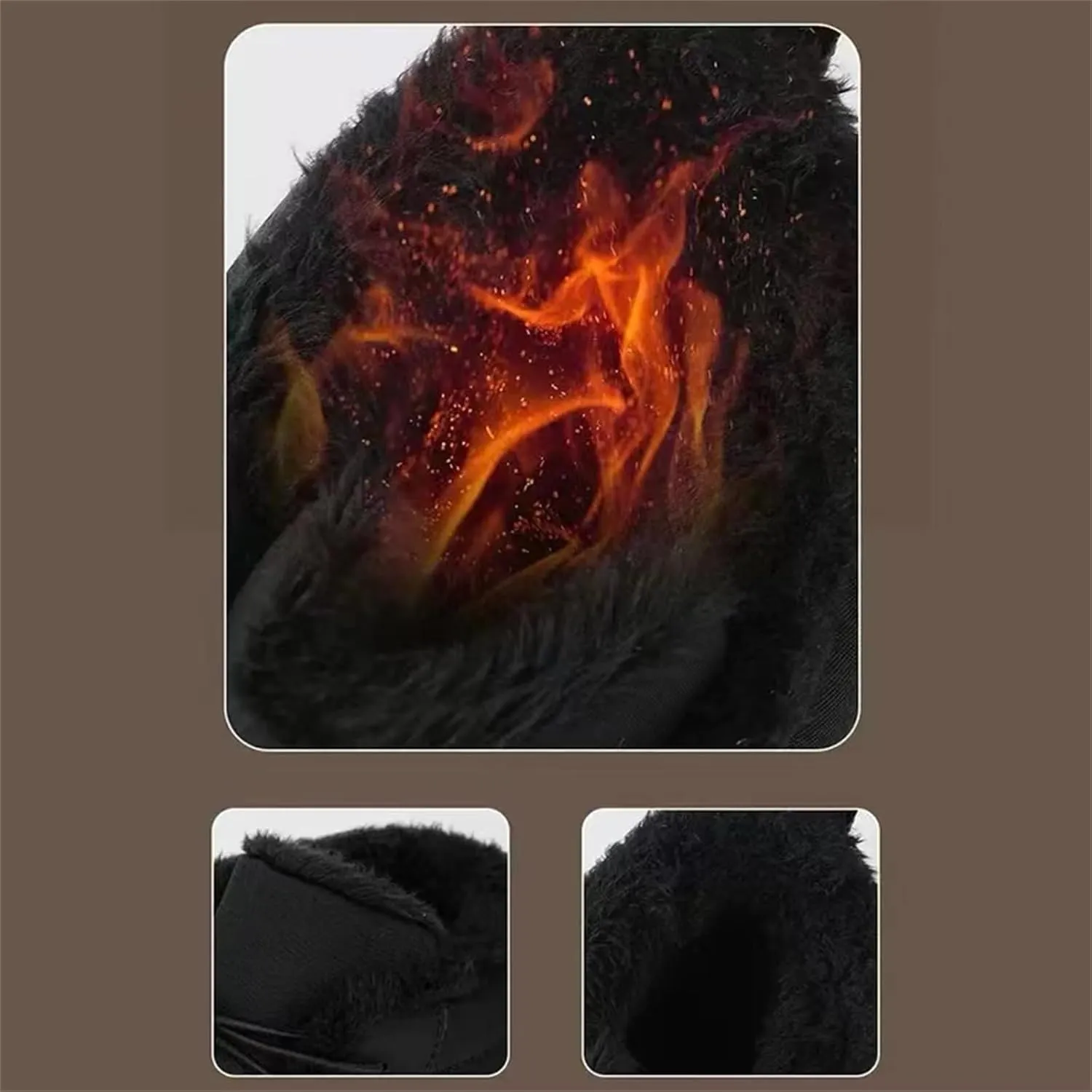 Barefoot Shoes Winter Men Women Waterproof Trail Running Shoes Warm Lined Winter Shoes Unisex Outdoor Non-Slip Winter Depth Work Camping