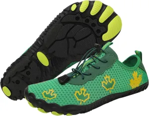 Barefoot Zero Drop Hiking Waterproof Shoes Women Grounded Waterproof Footwear for Women Breathable Non-Slip Athletic Footwear Wide Toe Water Shoes for Hiking Neuropathy Lightweight Walking Shoe
