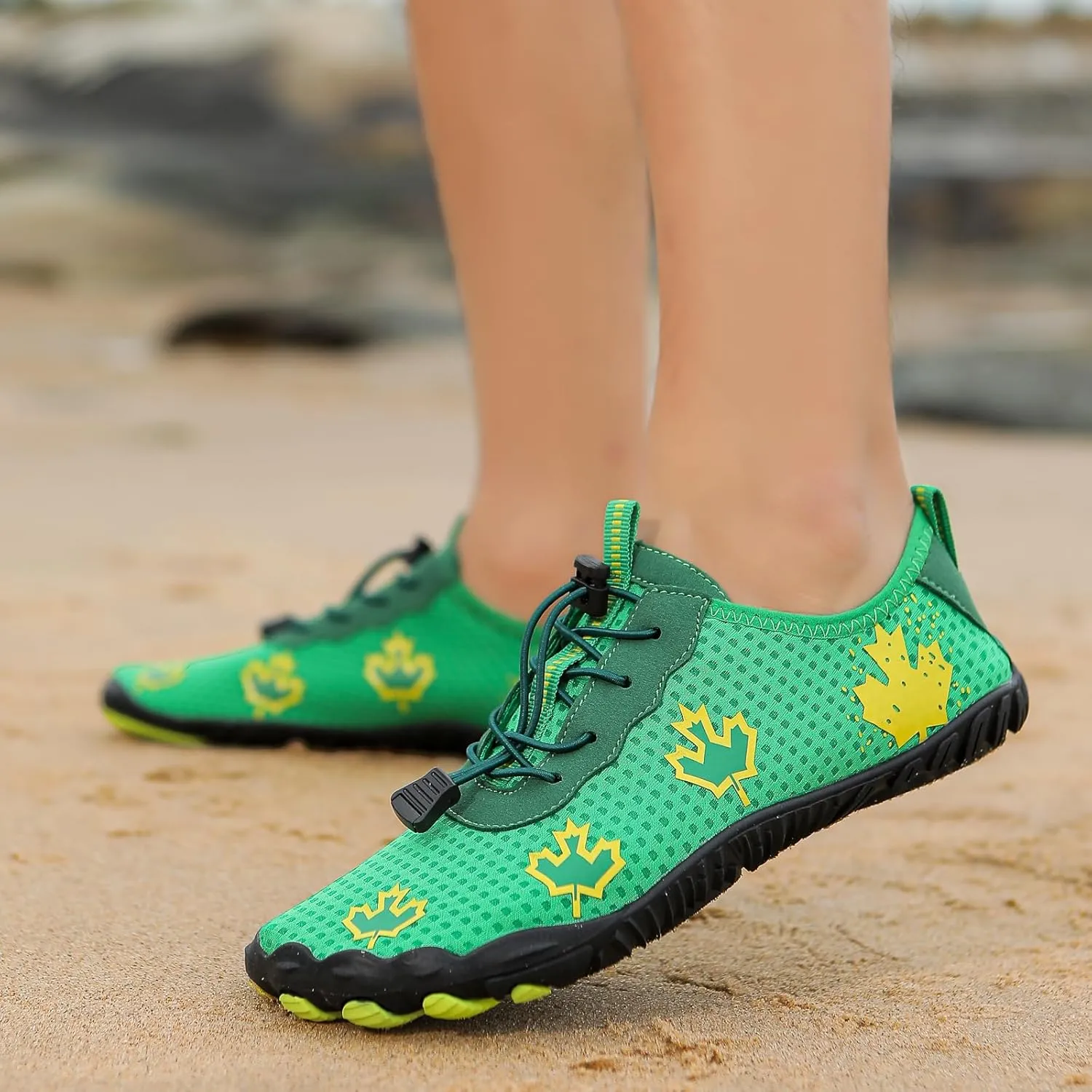 Barefoot Zero Drop Hiking Waterproof Shoes Women Grounded Waterproof Footwear for Women Breathable Non-Slip Athletic Footwear Wide Toe Water Shoes for Hiking Neuropathy Lightweight Walking Shoe