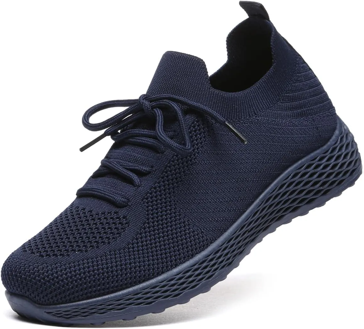 Bernal Womens Walking Tennis Shoes Casual Non Slip Gym Workout Shoes Breathable Mesh Working Sneakers