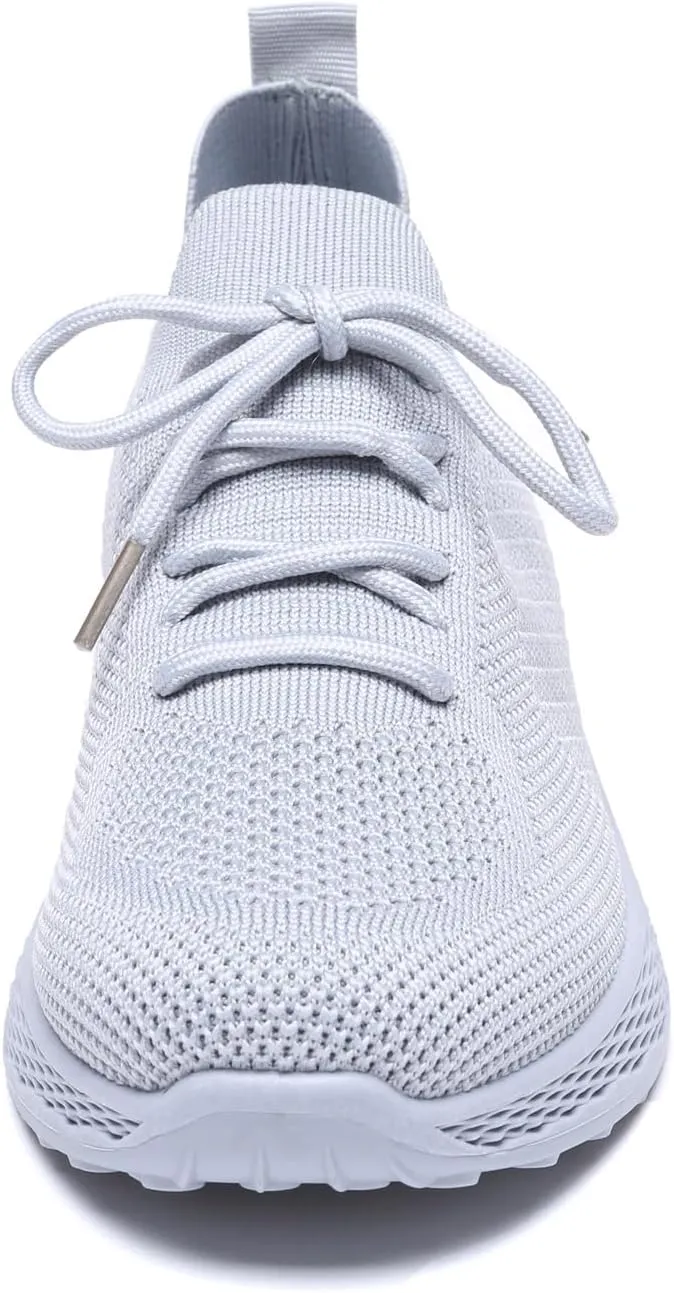 Bernal Womens Walking Tennis Shoes Casual Non Slip Gym Workout Shoes Breathable Mesh Working Sneakers