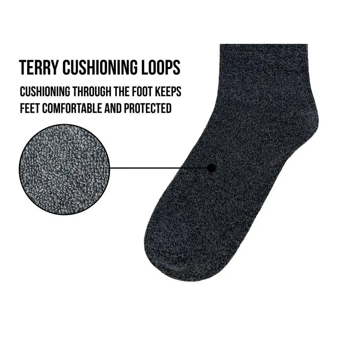 Bramble Mens Docks All Terrain Socks 3PK Mixed 6-11