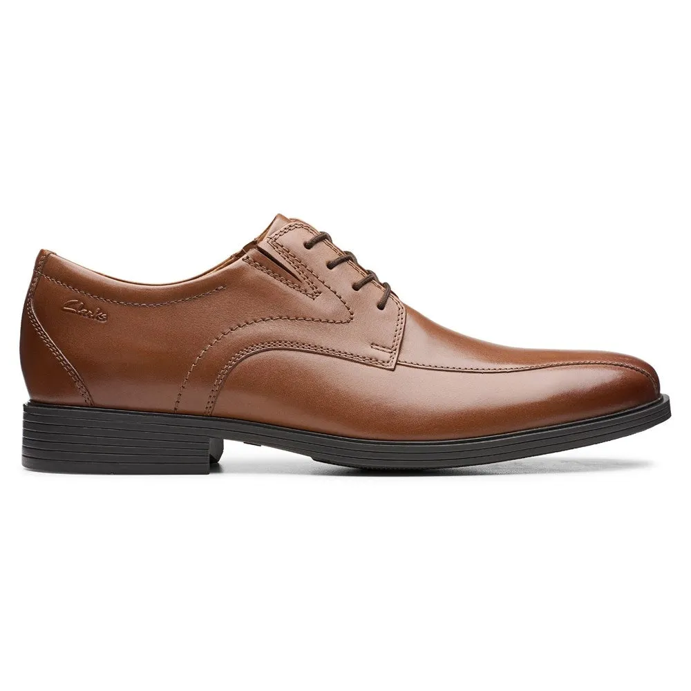 Clarks Men's Whiddon Oxfords with Medium/Wide Cycling Toe, Brown