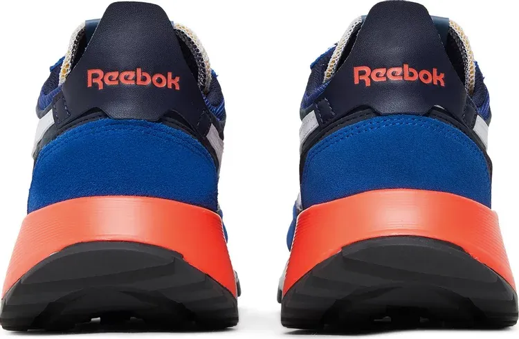 Classic leather legacy 'collegiate royal orange speckle' Reebok sneakers, blue