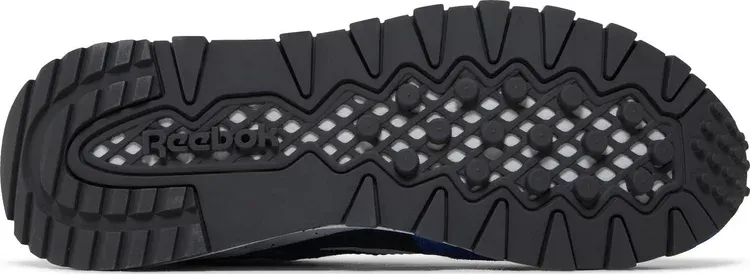 Classic leather legacy 'collegiate royal orange speckle' Reebok sneakers, blue