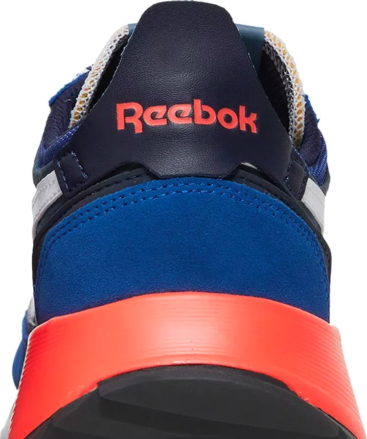 Classic leather legacy 'collegiate royal orange speckle' Reebok sneakers, blue