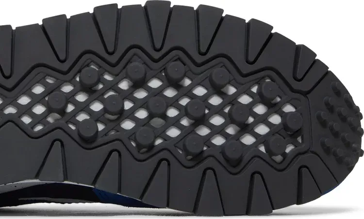 Classic leather legacy 'collegiate royal orange speckle' Reebok sneakers, blue