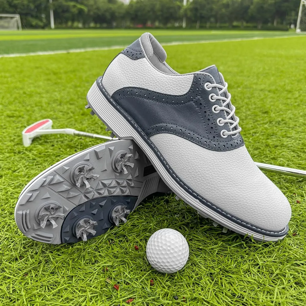 Classic Men's Golfing Shoes Professional Outdoor Golf Sport Sneakers for Golfing