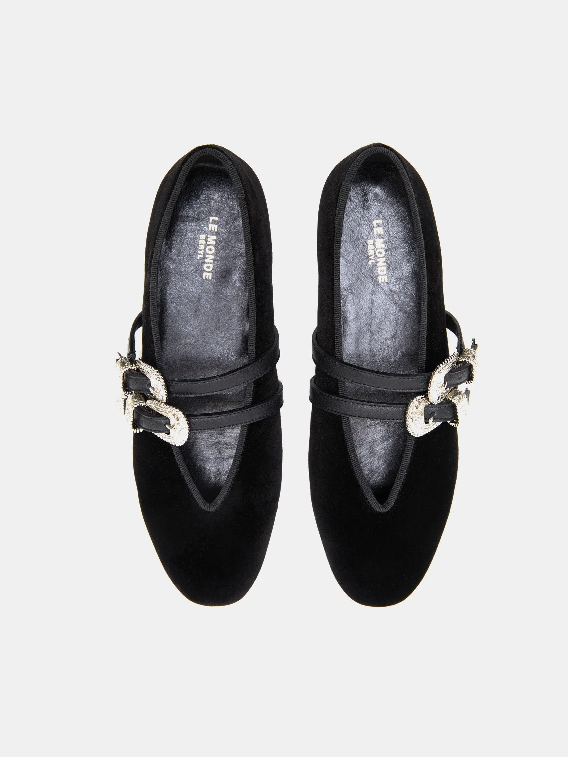 Claudia Slipper / Black Velvet
