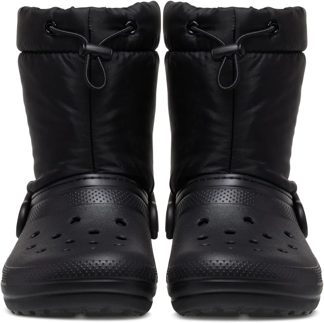 Crocs Unisex-Child Classic Lined Neo Puff Boot Snow