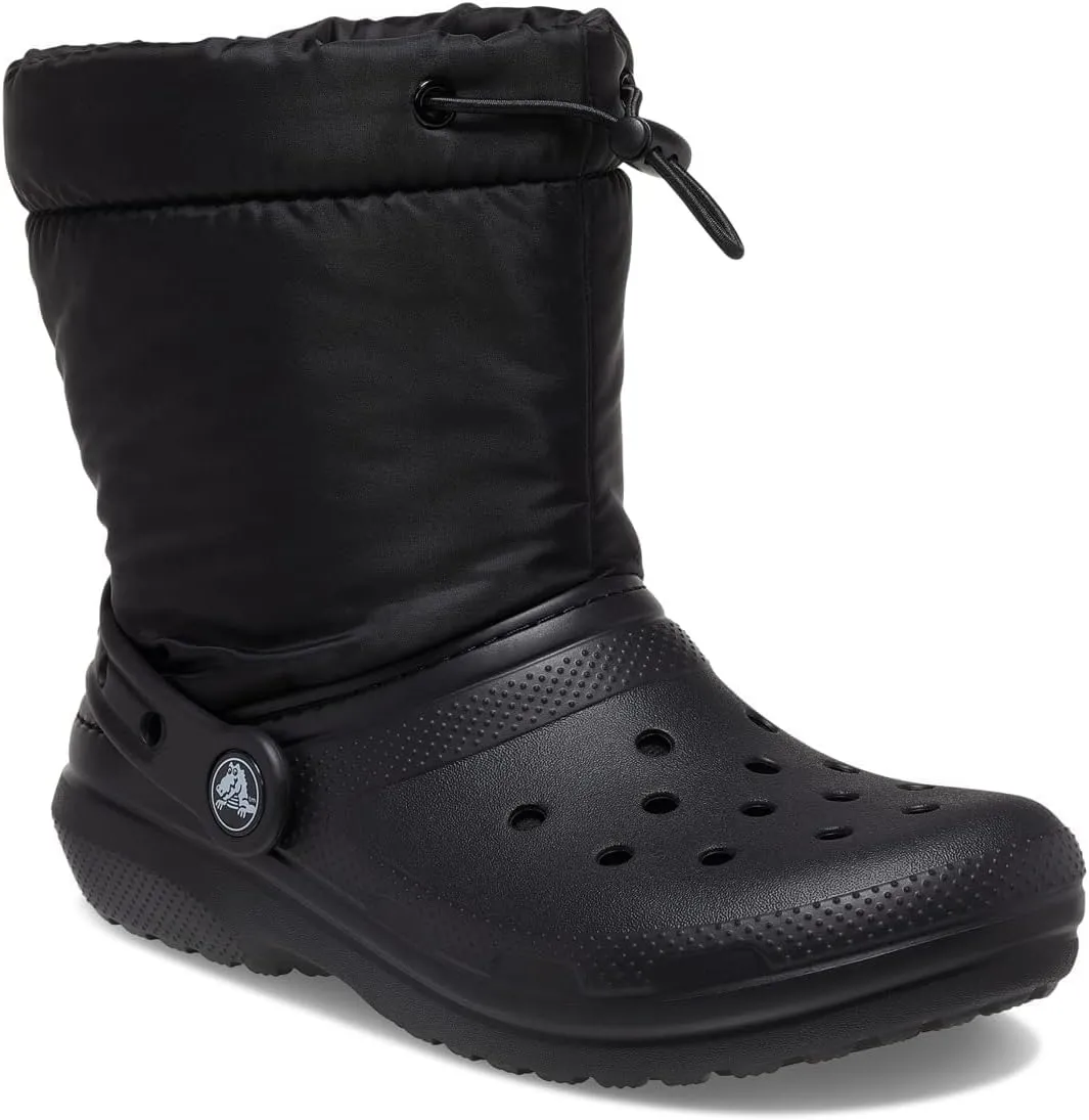 Crocs Unisex-Child Classic Lined Neo Puff Boot Snow