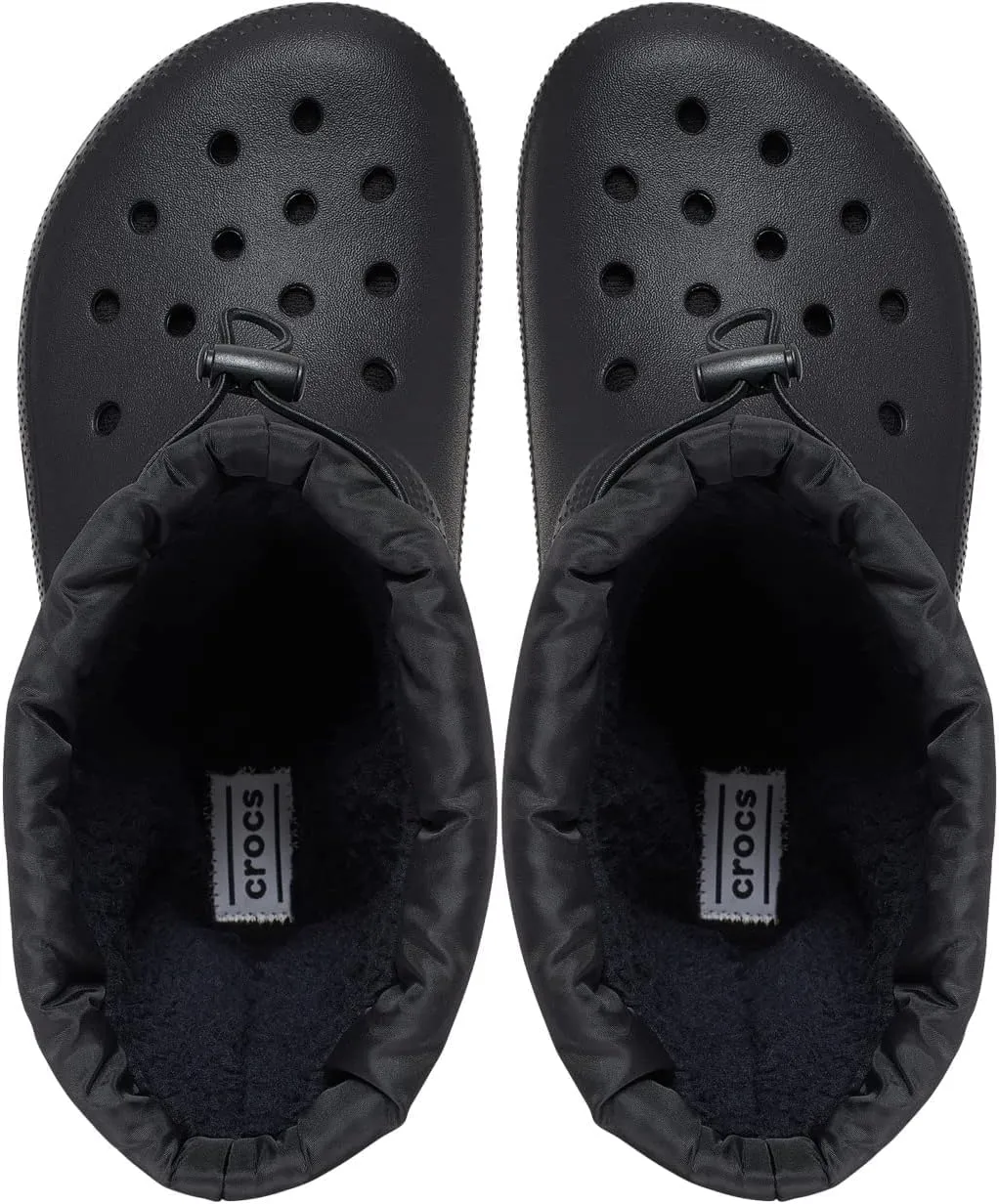 Crocs Unisex-Child Classic Lined Neo Puff Boot Snow