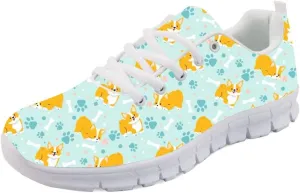Forchrinse Cute Sunglasses Puppy Unisex Running Shoes Non Slip Soft Lightweight Walking Running Shoes