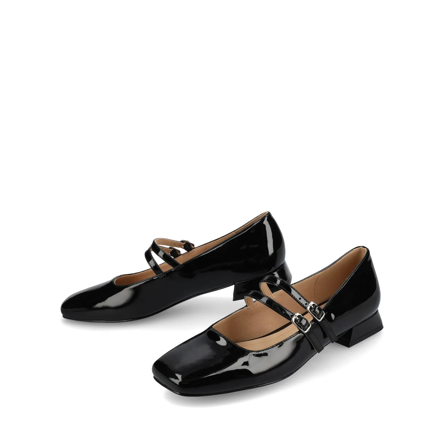 GREDAH MARY JANE DRESS FLATS IN WIDE