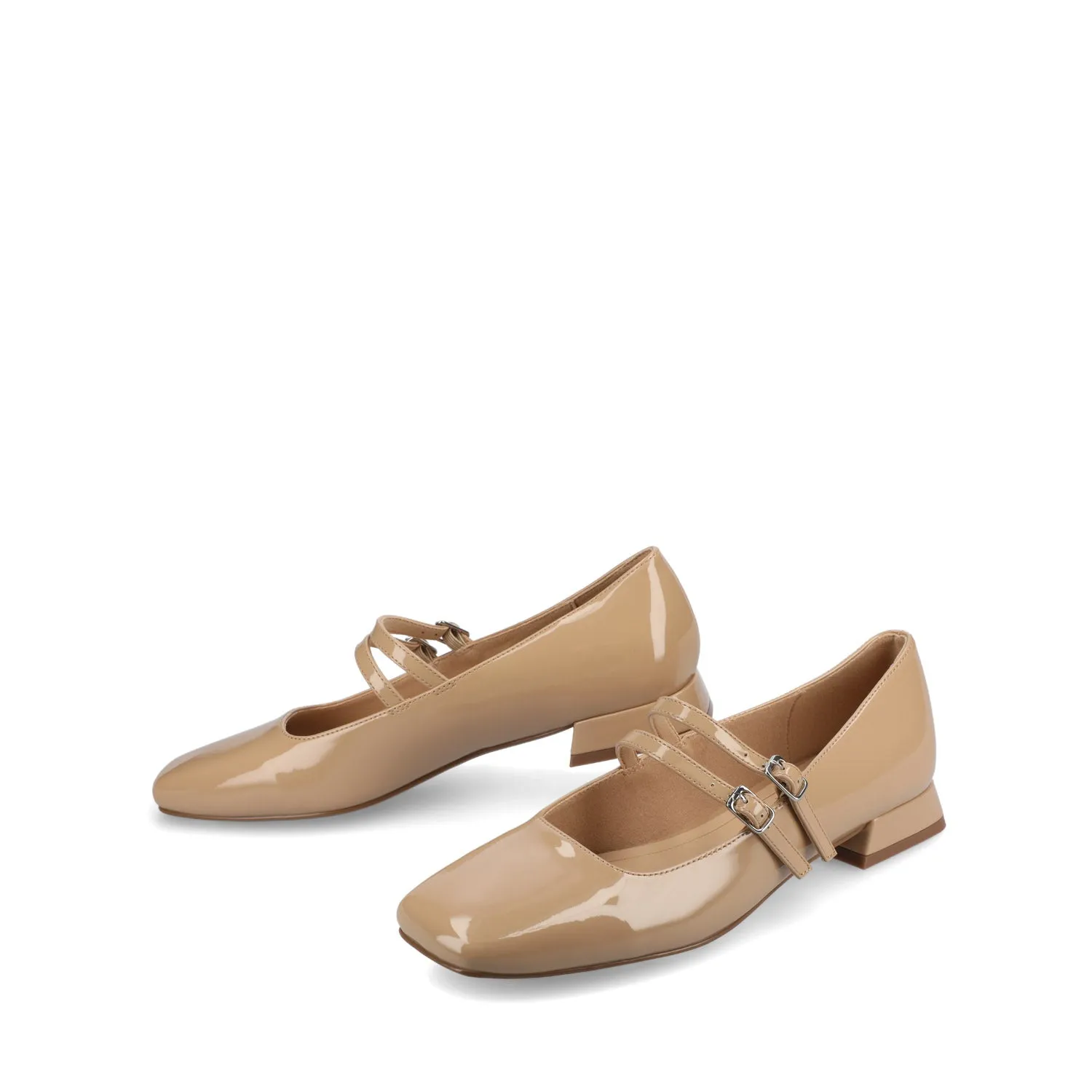 GREDAH MARY JANE DRESS FLATS IN WIDE