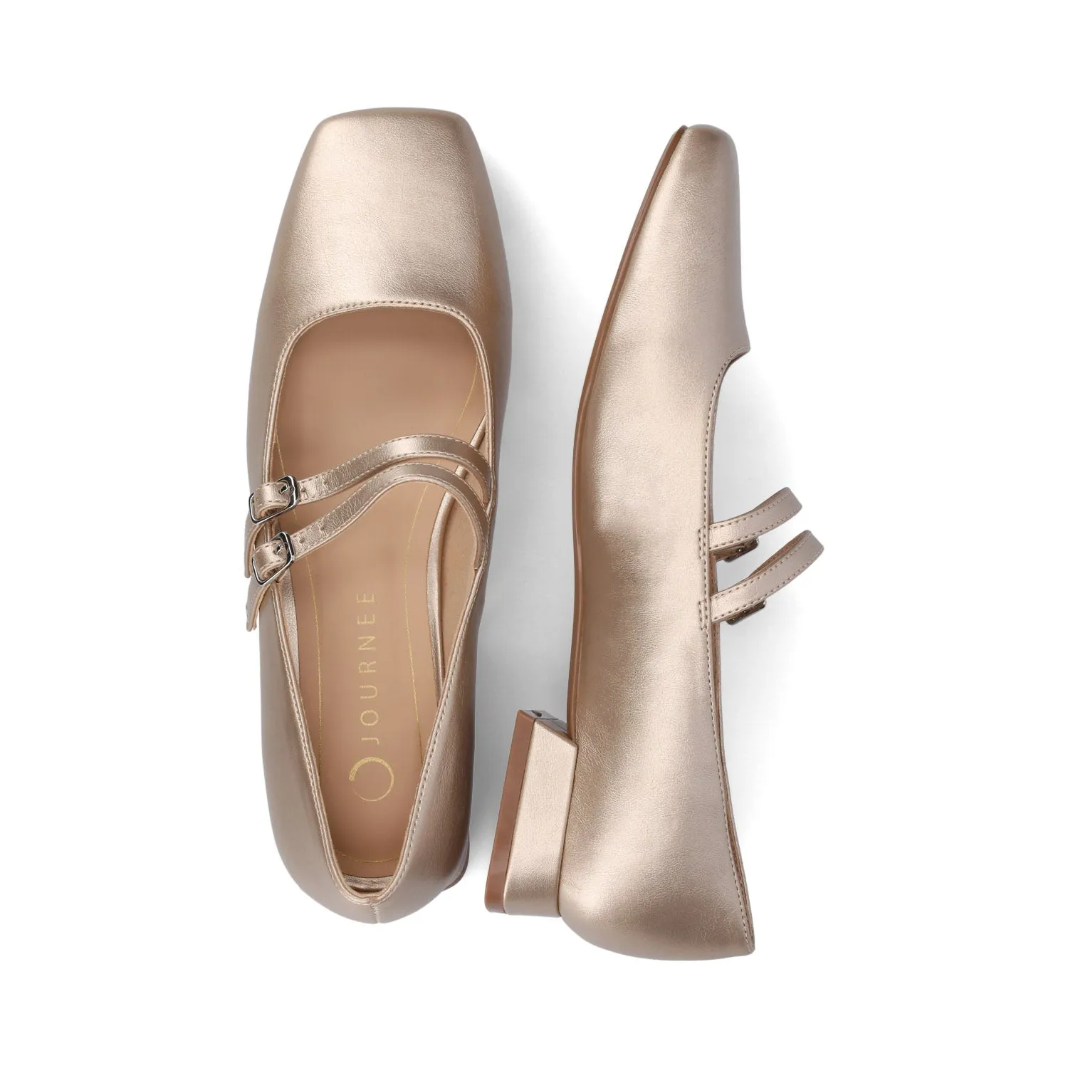 GREDAH MARY JANE DRESS FLATS IN WIDE