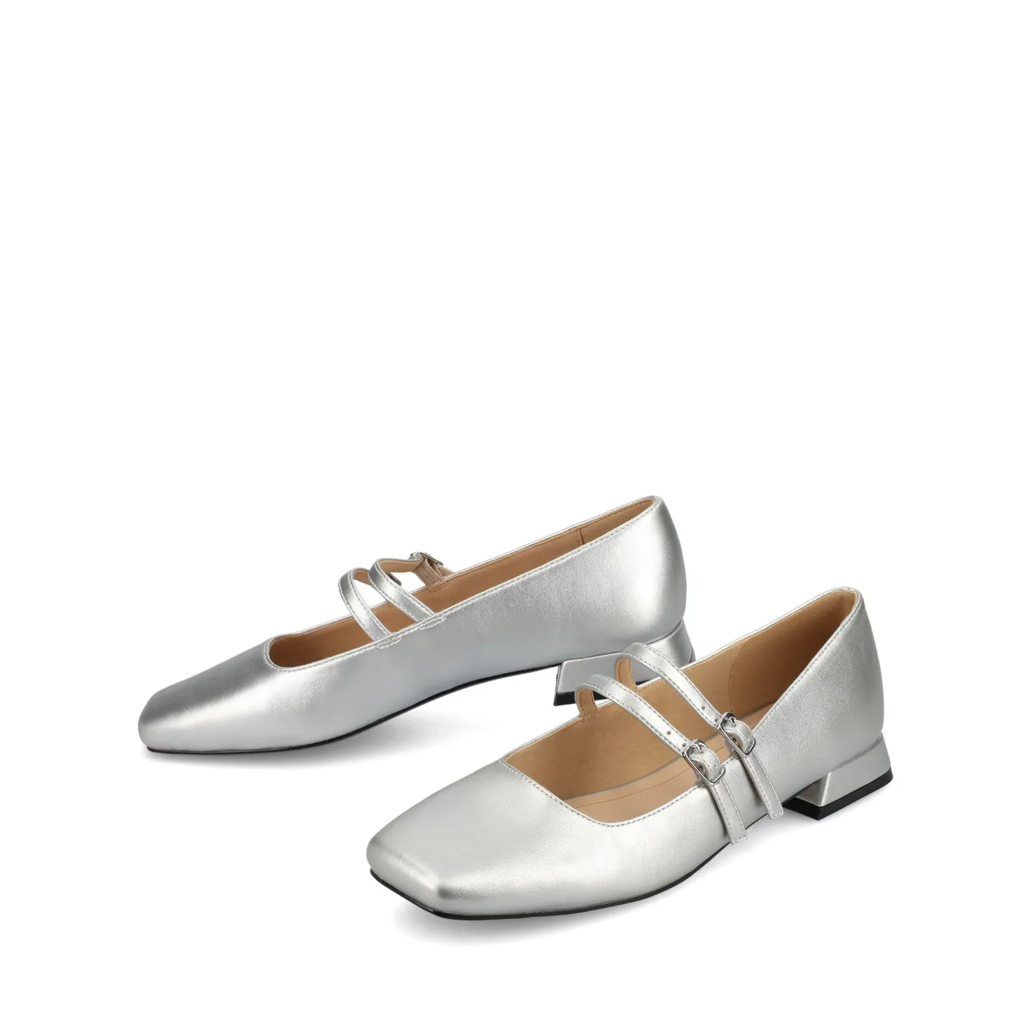 GREDAH MARY JANE DRESS FLATS IN WIDE