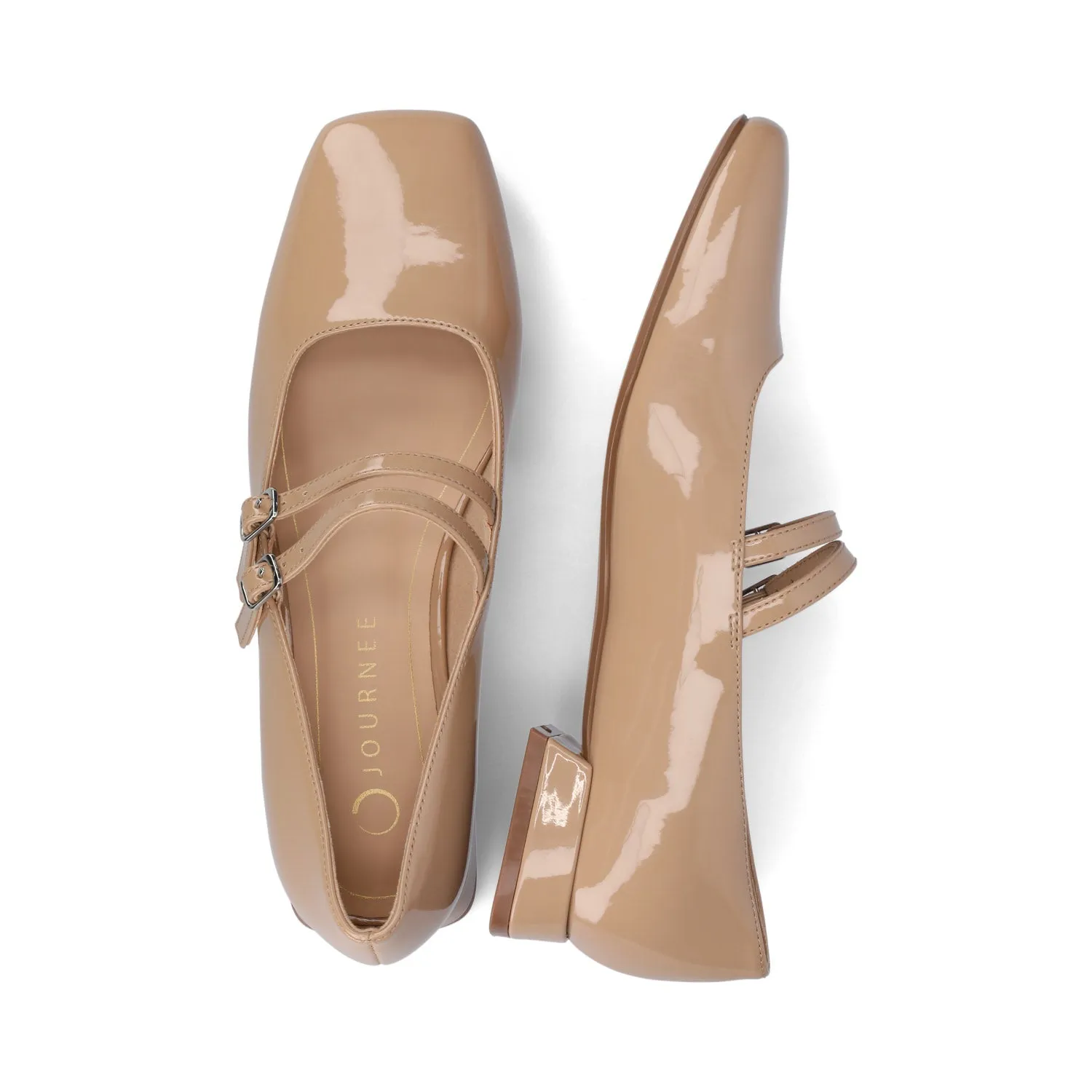 GREDAH MARY JANE DRESS FLATS IN WIDE