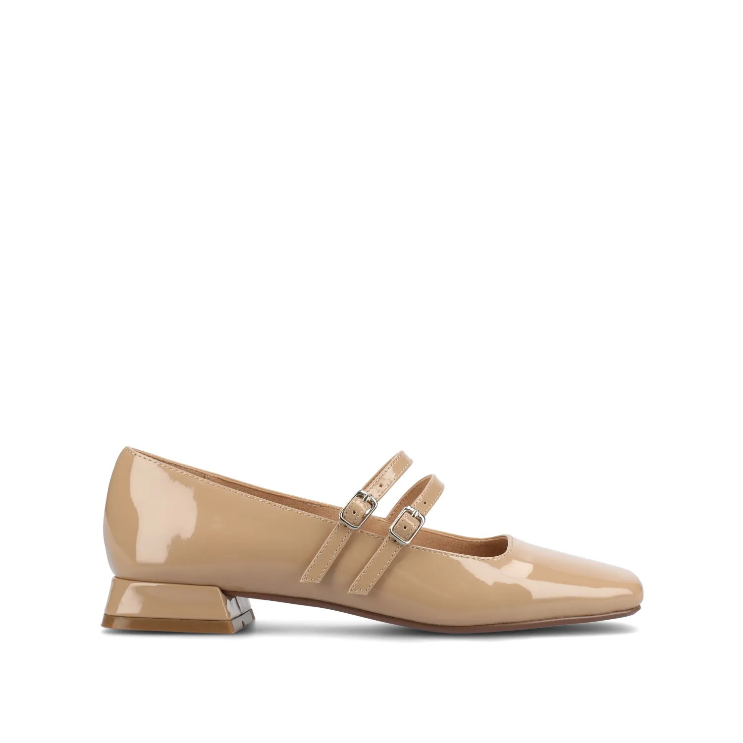 GREDAH MARY JANE DRESS FLATS IN WIDE