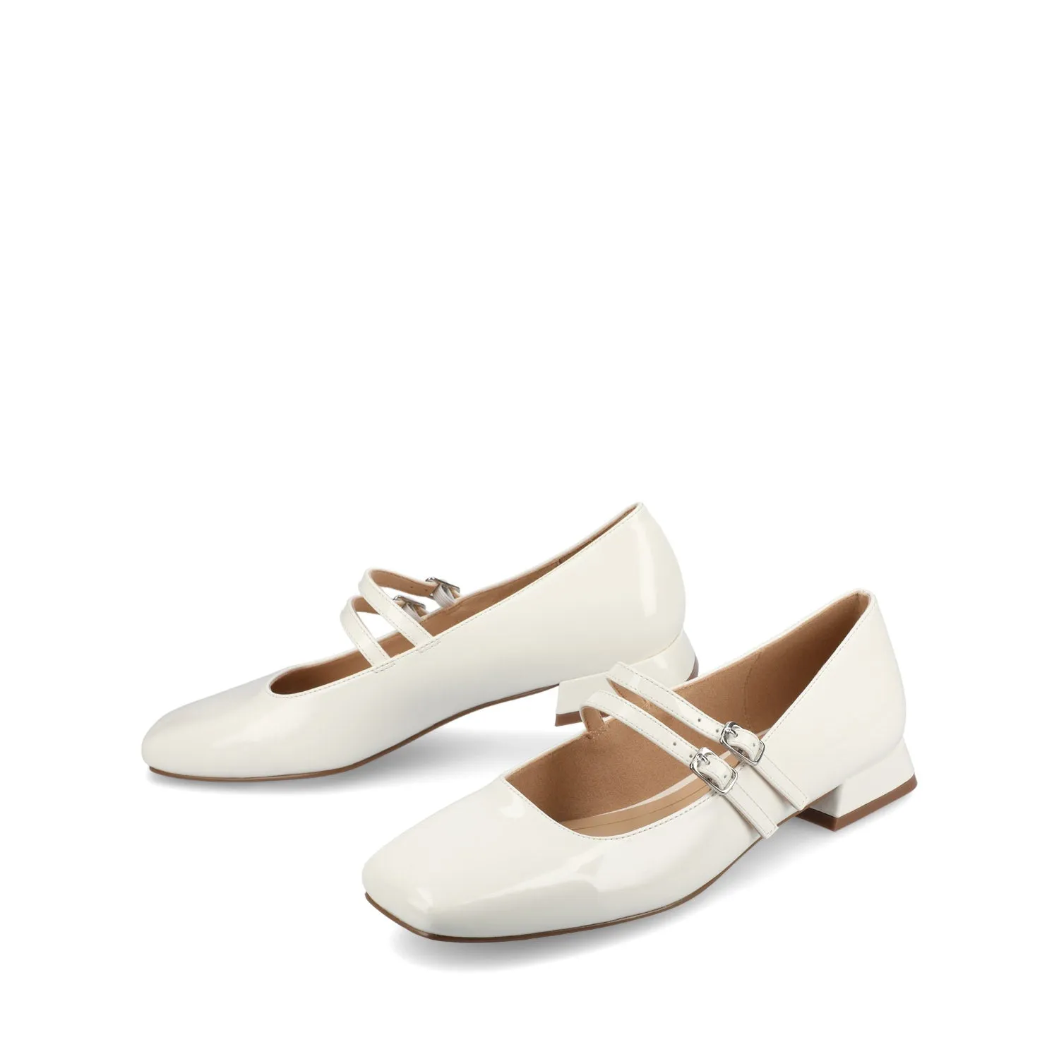 GREDAH MARY JANE DRESS FLATS IN WIDE
