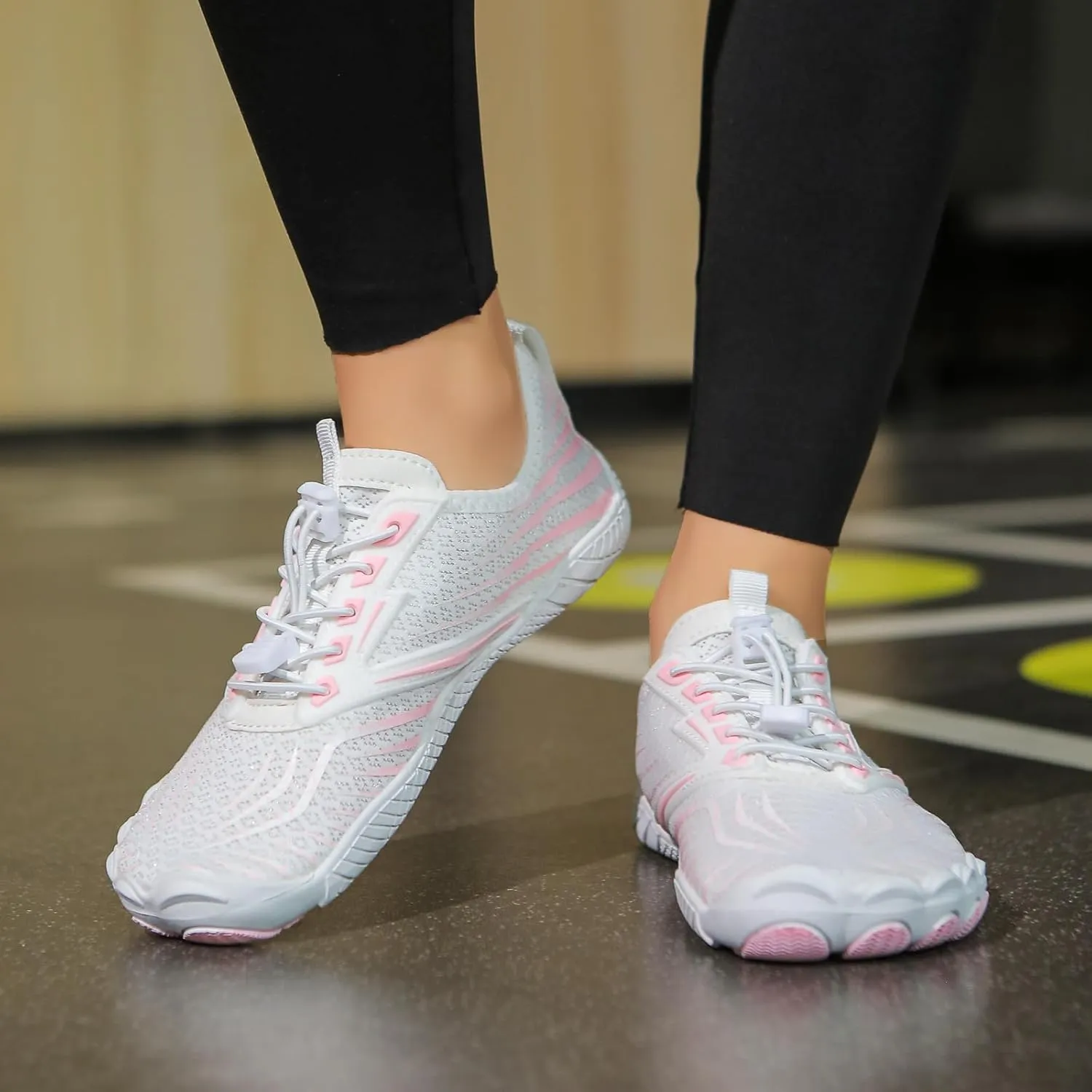 Grounded Footwear for Women Wide Width Walking Hiking Winter Footwear Barefoot Shoes Womens, Waterproof Hiking Boots Non Slip Hikes Water Shoes for Neuropathy Healthy Shoe for Swim Beach Pool Yoga