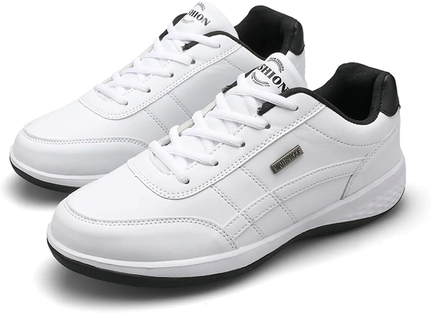 Hbeylia Mens Lightweight Walking Shoes Comfortable Lace Up Athletic Cushioned Sports Sneakers for Tennis, Gym, Running, Hiking,Casual Workout