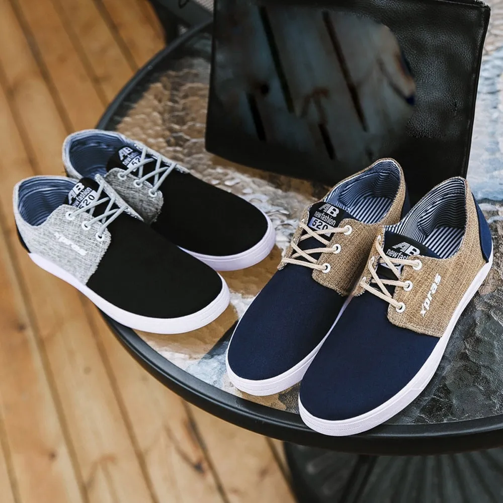 Hot sale Men Casual Shoes Breathable Flat Shoes Sports Shoes Student Canvas Shoes for dropshipping