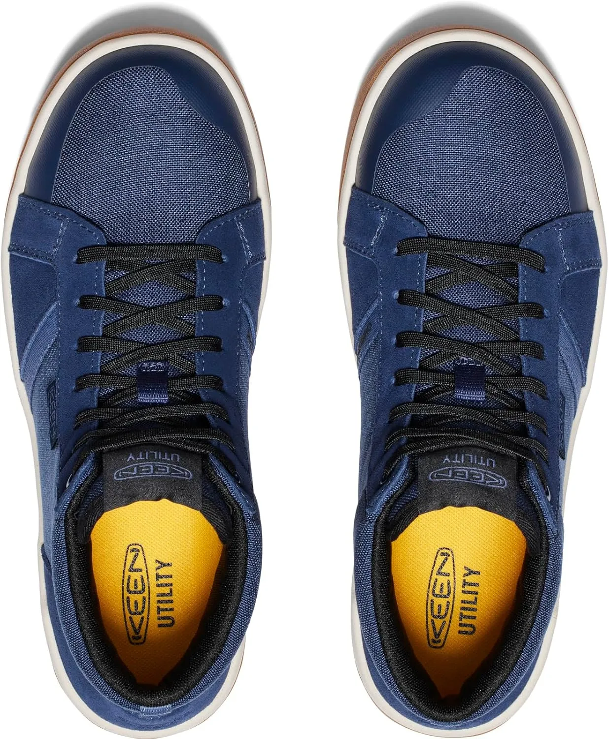 KEEN Utility Men's Kenton Mid Top Composite Toe Breathable Work Sneakers