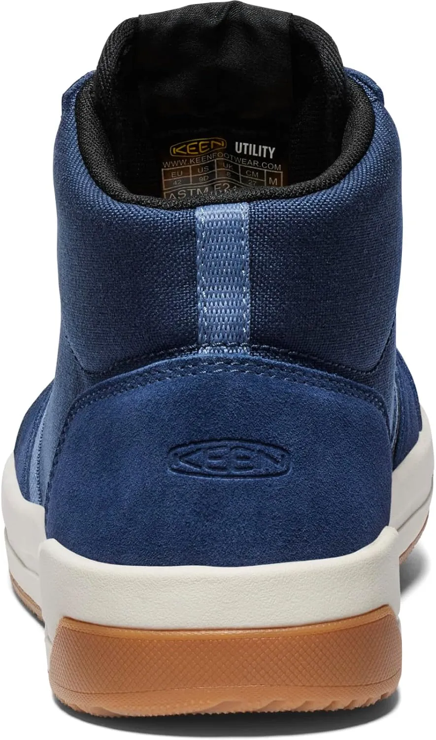 KEEN Utility Men's Kenton Mid Top Composite Toe Breathable Work Sneakers