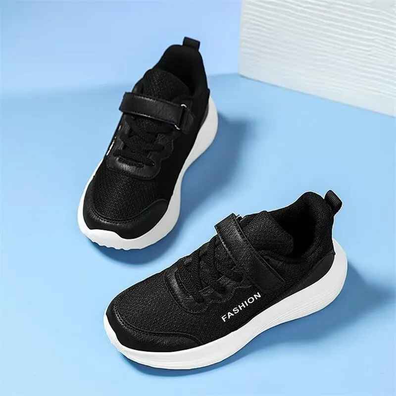 Kids Boy Girl Solid Breathable Sport Shoes for Outdoor School Running Walking