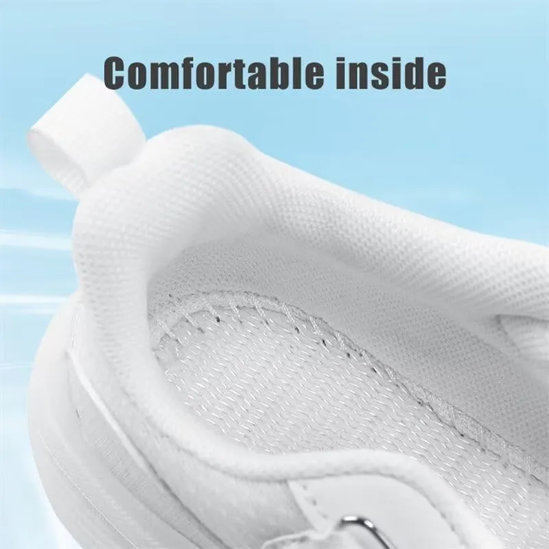 Kids Boy Girl Solid Breathable Sport Shoes for Outdoor School Running Walking