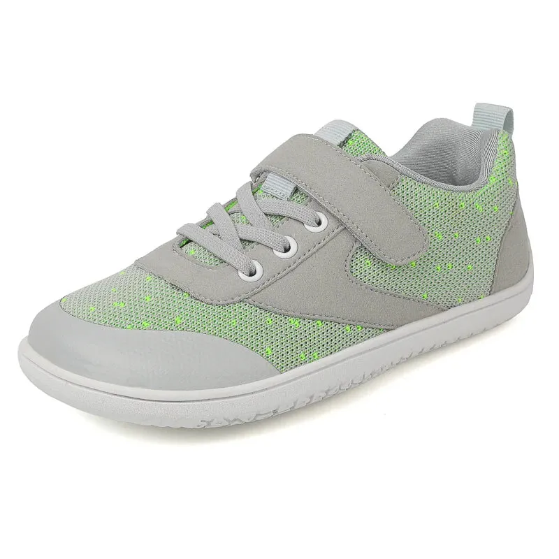 Kids Breathable Hook and Loop Ankle Boots for Boys Girls