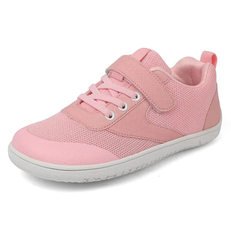Kids Breathable Hook and Loop Ankle Boots for Boys Girls