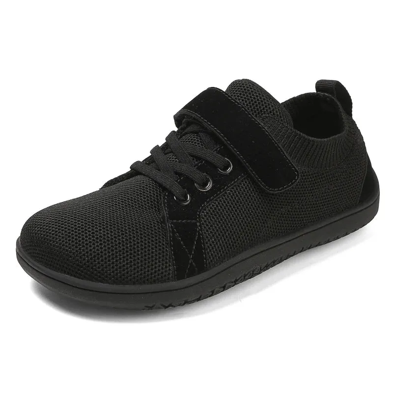 Kids Breathable Hook and Loop Ankle Boots for Boys Girls