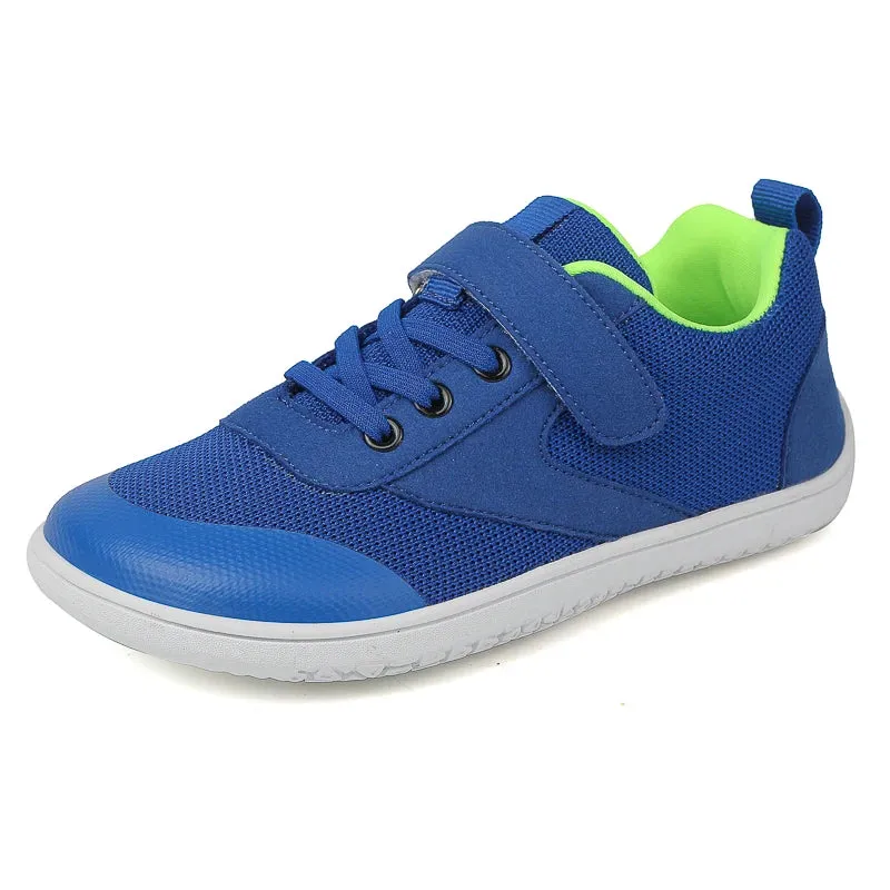 Kids Breathable Hook and Loop Ankle Boots for Boys Girls