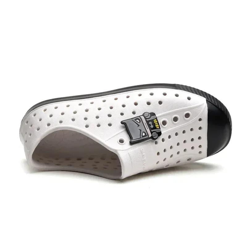 Kids Cave Shoes Summer New Boys Girls Garden Clogs EVA Slip-On Sports Sandals Unisex Lightweight Outdoor Beach Water Shoes