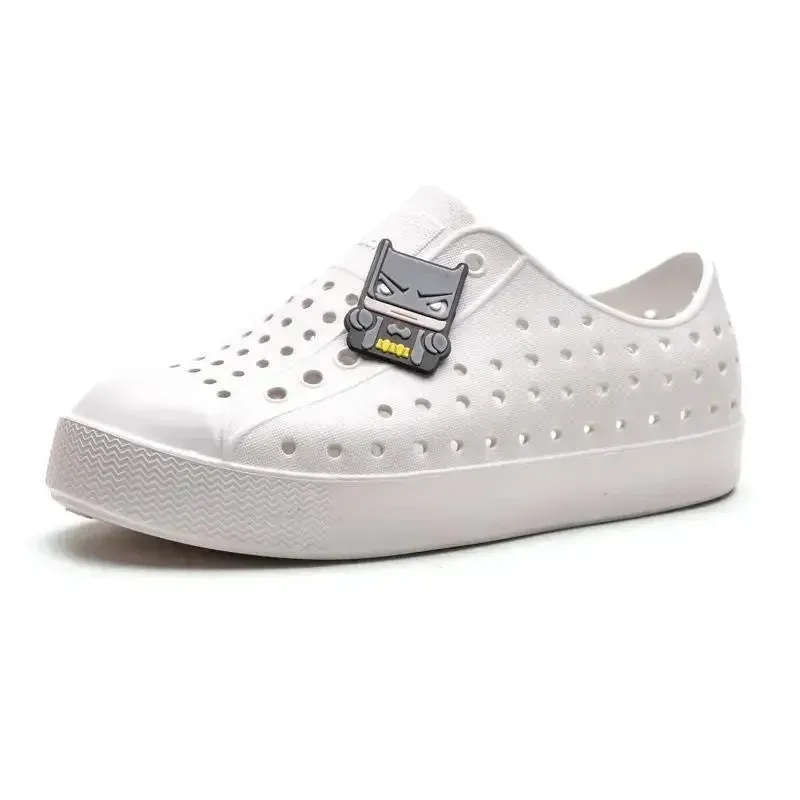 Kids Cave Shoes Summer New Boys Girls Garden Clogs EVA Slip-On Sports Sandals Unisex Lightweight Outdoor Beach Water Shoes