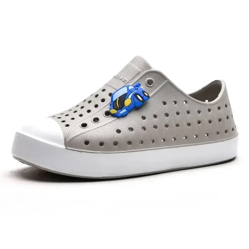 Kids Cave Shoes Summer New Boys Girls Garden Clogs EVA Slip-On Sports Sandals Unisex Lightweight Outdoor Beach Water Shoes