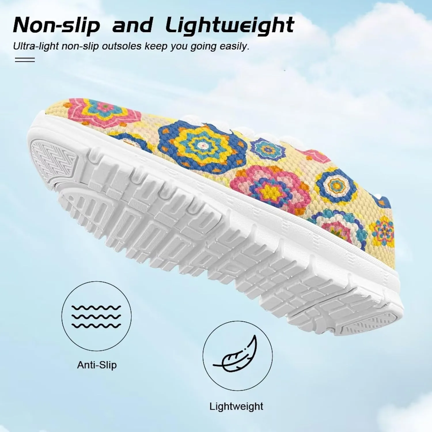 Kids Running Shoes for Girls Boys Breathable Non-Slip Mesh Sneakers