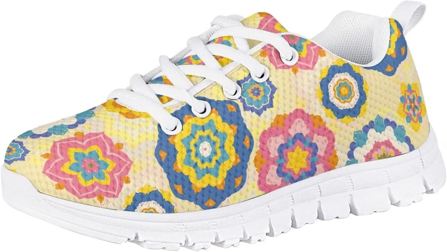 Kids Running Shoes for Girls Boys Breathable Non-Slip Mesh Sneakers