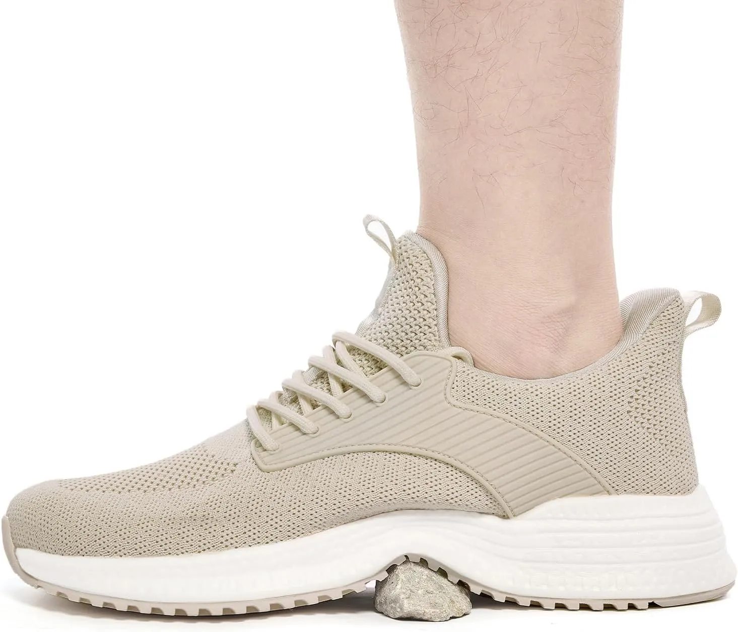 KPP Men's Walking Shoes Sneakers - Running Tennis Athletic Shoes for Workout Gym Jogging Slip on Lightweight Breathable Memory Foam Casual Sneakers