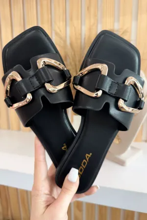 Lora Sandals (Black)