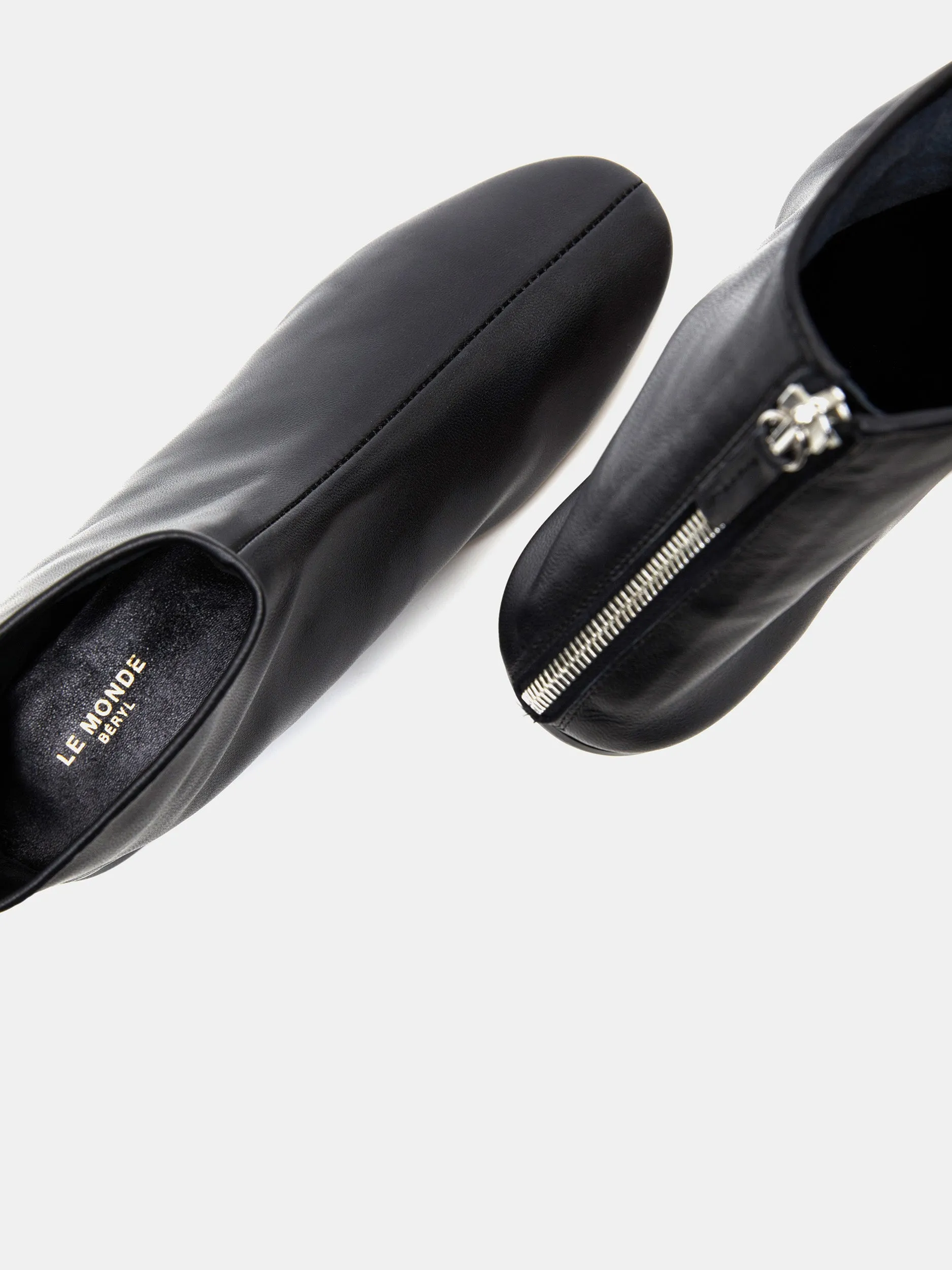 Luna Ankle Boot / Black Leather