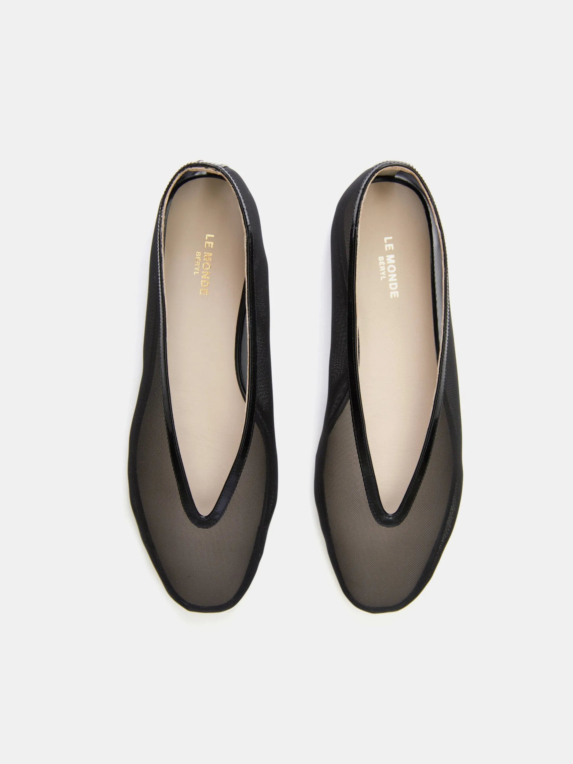 Luna Slipper / Black Mesh