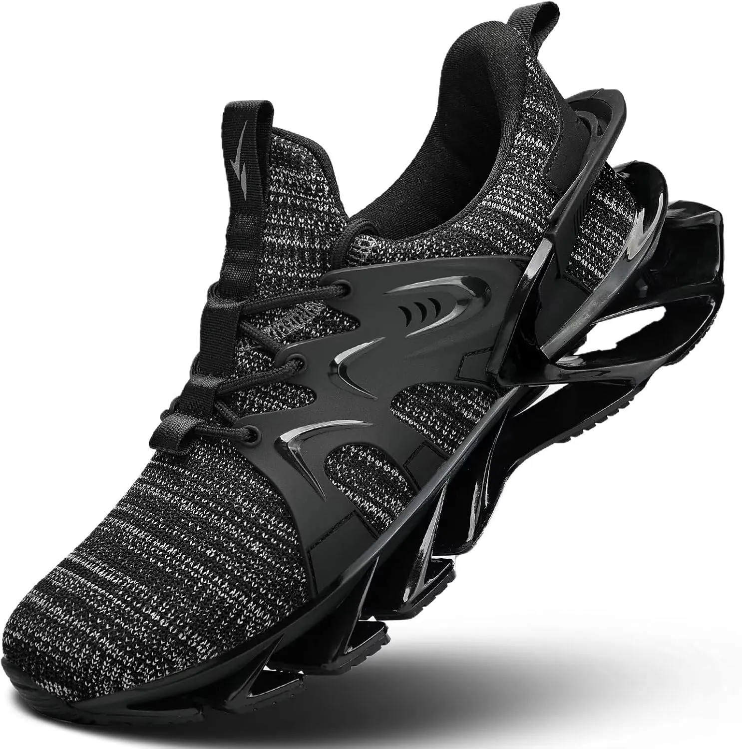 Men's Fashion Sneakers Breathable Mesh Running Shoes Blade Non Slip Casual Athletic Walking Shoes