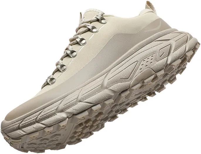 Men's Waterproof Hiking Shoes, Low-Top Trail Running Sneakers, Shock Absorbing Work Boots
