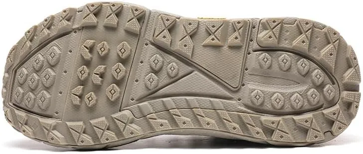 Men's Waterproof Hiking Shoes, Low-Top Trail Running Sneakers, Shock Absorbing Work Boots